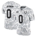 Qdoa IN.Colts #0 Camryn Bynum Player Arctic Camo Salute To Service Limited Game Stitched Jerseys