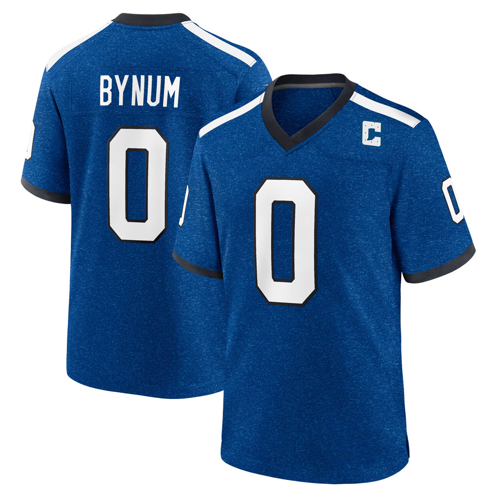 Qdoa IN.Colts #0 Camryn Bynum Player Royal Alternate Indiana Nights Home Game Stitched Jerseys