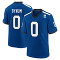 Qdoa IN.Colts #0 Camryn Bynum Player Royal Alternate Indiana Nights Home Game Stitched Jerseys