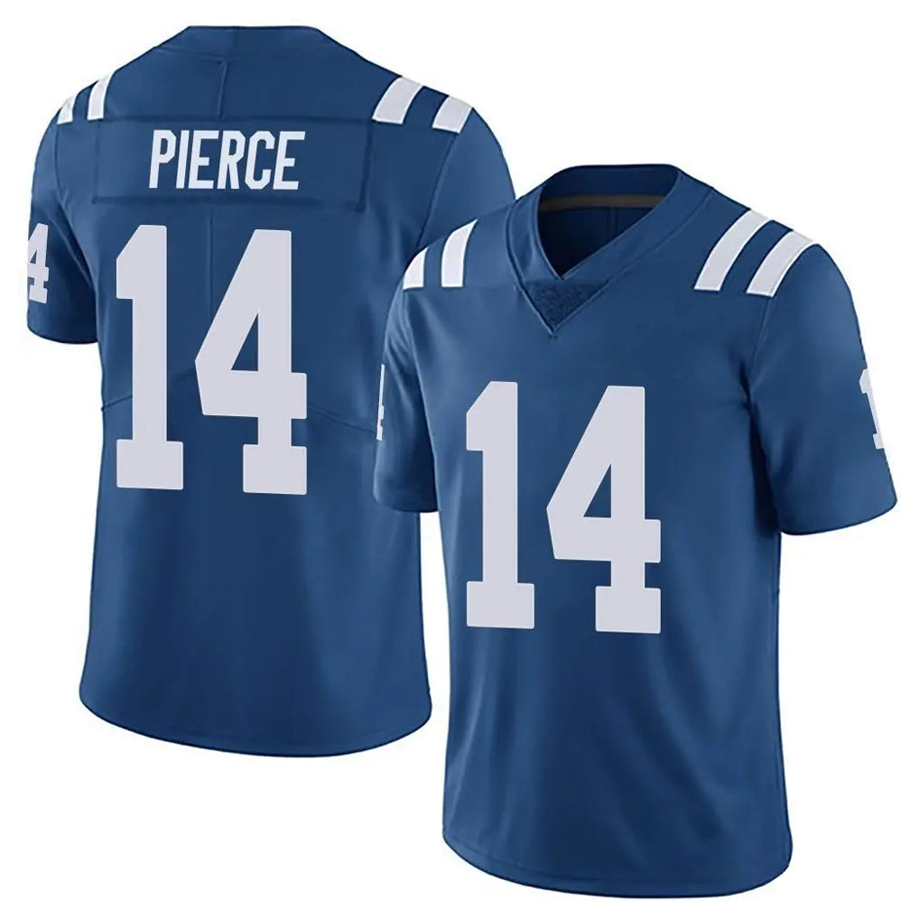 Qdoa IN.Colts #14 Alec Pierce Player Royal Limited Vapor Untouchable Home Game Stitched Jerseys