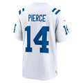Qdoa IN.Colts #14 Alec Pierce Player White Home Game Stitched Jerseys