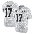 Qdoa IN.Colts #17 Daniel Jones Player Arctic Camo Salute To Service Limited Game Stitched Jerseys