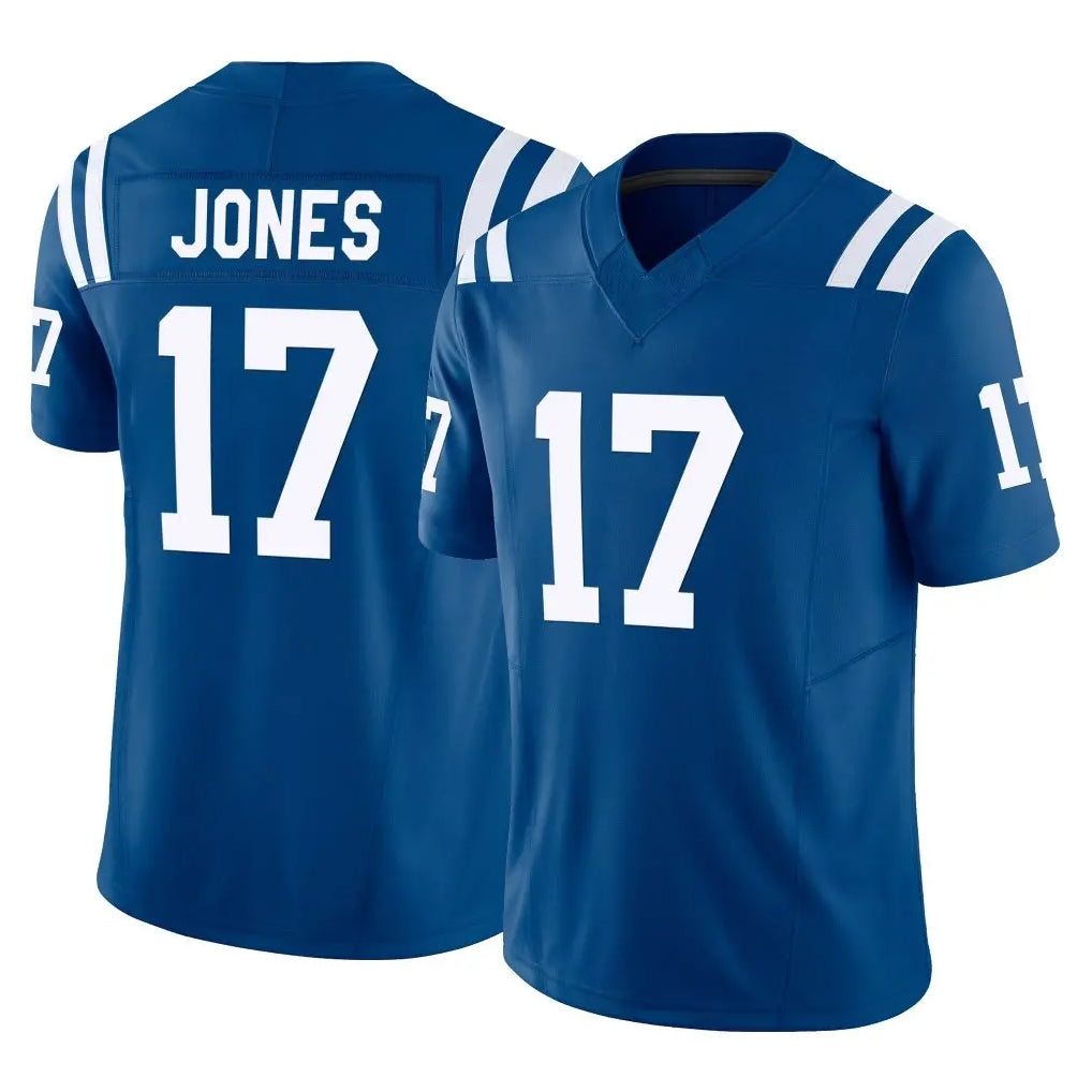 Qdoa IN.Colts #17 Daniel Jones Player Royal Limited Vapor F.U.S.E. Home Game Stitched Jerseys