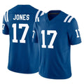 Qdoa IN.Colts #17 Daniel Jones Player Royal Limited Vapor F.U.S.E. Home Game Stitched Jerseys