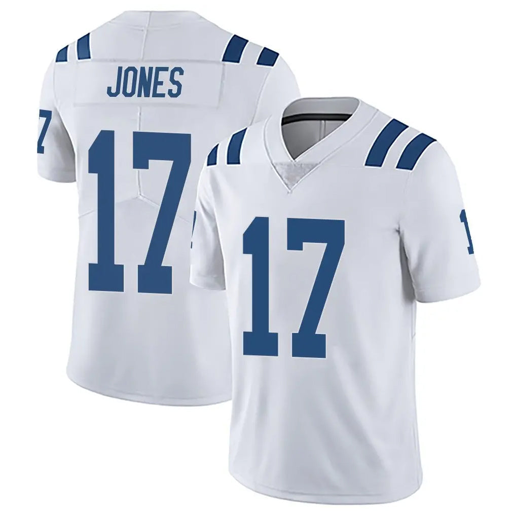 Qdoa IN.Colts #17 Daniel Jones Player White Limited Vapor Untouchable Home Game Stitched Jerseys