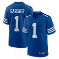 Qdoa IN.Colts #1 Sauce Gardner Player Royal Limited Home Game Stitched Jerseys