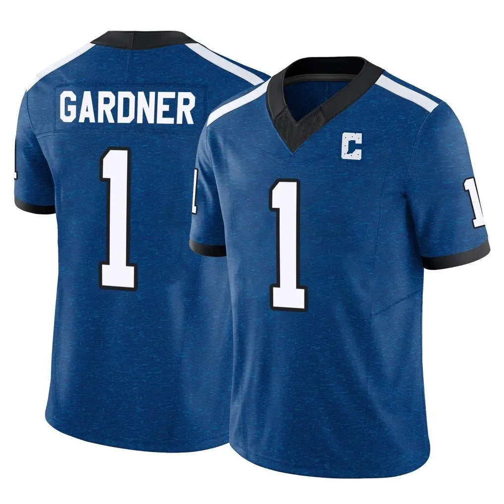 Qdoa IN.Colts #1 Sauce Gardner Player Royal Limited Indiana Nights Alternate Vapor F.U.S.E. Home Game Stitched Jerseys