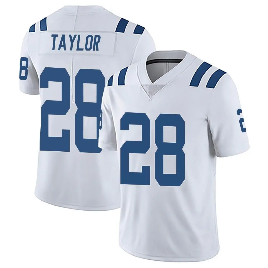 Qdoa IN.Colts #28 Jonathan Taylor Player White Limited Vapor Untouchable Home Game Stitched Jerseys