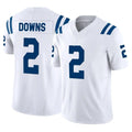 Qdoa IN.Colts #2 Josh Downs Player White Limited Vapor F.U.S.E. Home Game Stitched Jerseys