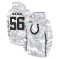 Qdoa IN.Colts #56 Quenton Nelson Player Arctic Camo Salute to Service Hoodies Limited Game Stitched Jerseys