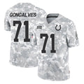 Qdoa IN.Colts #71 Matt Goncalves Player Arctic Camo Salute To Service Limited Game Stitched Jerseys