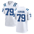 Qdoa IN.Colts #79 Bernhard Raimann Player White Home Game Stitched Jerseys