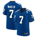 Qdoa IN.Colts #7 Charvarius Ward Sr. Player Royal Alternate Indiana Nights Home Game Stitched Jerseys
