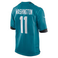 Qdoa J.Jaguars #11 Parker Washington Player Teal Home Game Stitched Jerseys