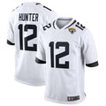 Qdoa J.Jaguars #12 Travis Hunter Player White Replica Game Stitched Jerseys
