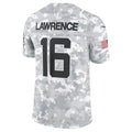 Qdoa J.Jaguars #16 Trevor Lawrence Arctic Camo 2024 Salute to Service Limited Stitched Jerseys