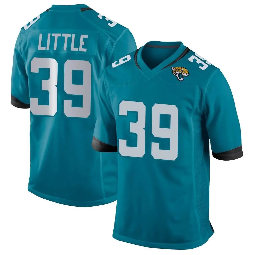 Qdoa J.Jaguars #39 Cam Little Player Teal Home Game Stitched Jerseys