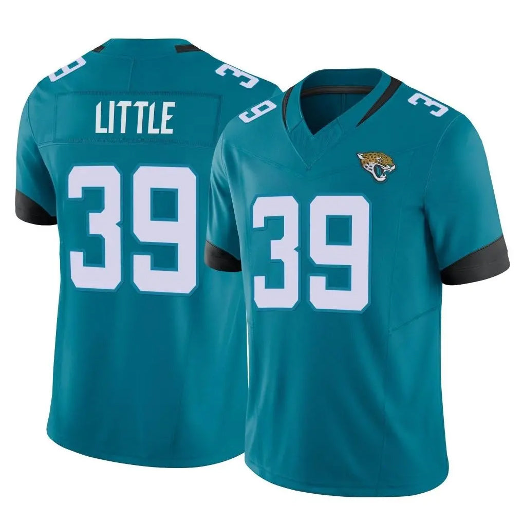 Qdoa J.Jaguars #39 Cam Little Player Teal Vapor F.U.S.E. Limited Home Game Stitched Jerseys