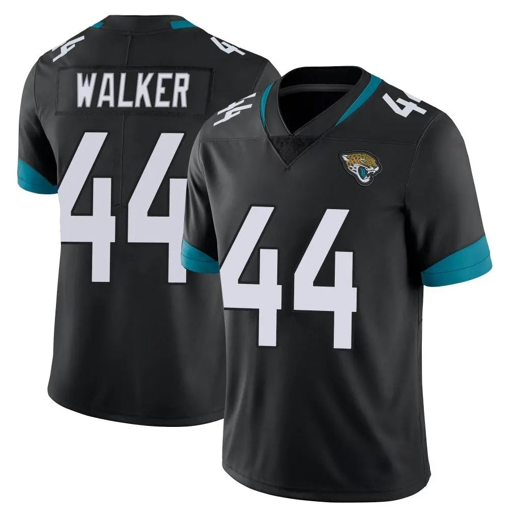 Qdoa J.Jaguars #44 Travon Walker Player Black Vapor Untouchable Limited Home Game Stitched Jerseys