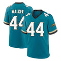 Qdoa J.Jaguars #44 Travon Walker Player Teal Prowler Throwback Limited Home Game Stitched Jerseys