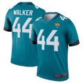 Qdoa J.Jaguars #44 Travon Walker Teal Legend Jersey American Stitched Jersey