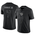 Qdoa J.Jaguars #7 Brian Thomas Jr. Player Black RFLCTV Limited Stitched Jerseys