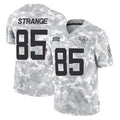 Qdoa J.Jaguars #85 Brenton Strange Player Arctic Camo Salute To Service Limited Game Stitched Jerseys