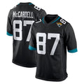 Qdoa J.Jaguars #87 Keenan McCardell Player Black Home Game Stitched Jerseys