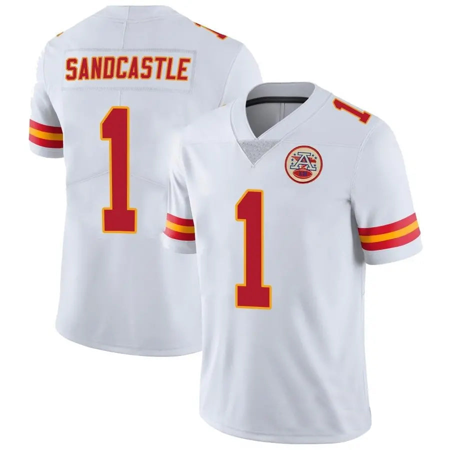 Qdoa KC.Chiefs #1 Xavier Worthy Player White Vapor Limited Stitched Jerseys