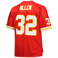 Qdoa KC.Chiefs #32 Marcus Allen Mitchell & Ness Red Big & Tall 1994 Retired Player Replica Jersey
