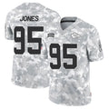 Qdoa KC.Chiefs #95 Chris Jones Player Arctic Camo Salute to Service Limited Stitched Jerseys