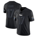 Qdoa LA.Rams #17 Davante Adams Player Black Impact Limited Home Game Stitched Jerseys