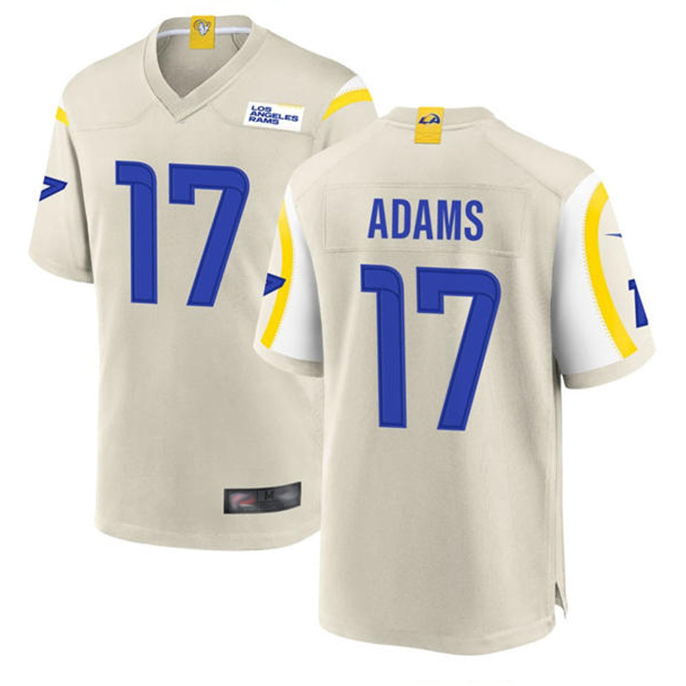 Qdoa LA.Rams #17 Davante Adams Player Bone Vapor F.U.S.E. Limited Stitched Jerseys