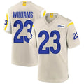 QdoaLA.Rams #23 Kyren Williams Player Bone Replica Game Stitched Jerseys