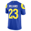 Qdoa LA.Rams #23 Kyren Williams Royal Team Vapor F.U.S.E. Stitched Limited Jerseys