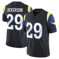 Qdoa LA.Rams #29 Eric Dickerson Player Black Rivalries Vapor Limited Stitched Jerseys