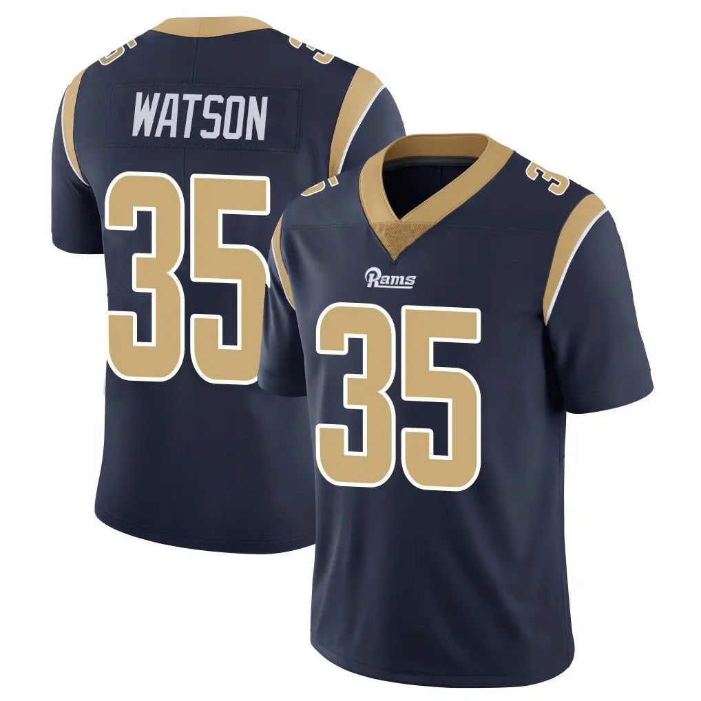 Qdoa LA.Rams #35 Jaylen Watson Player Navy Limited Vapor Untouchable Home Game Stitched Jerseys