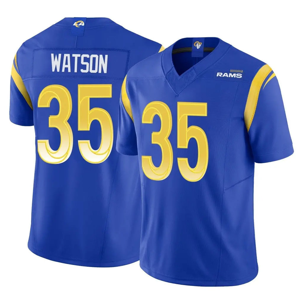 Qdoa LA.Rams #35 Jaylen Watson Player Royal Limited Vapor F.U.S.E. Home Game Stitched Jerseys