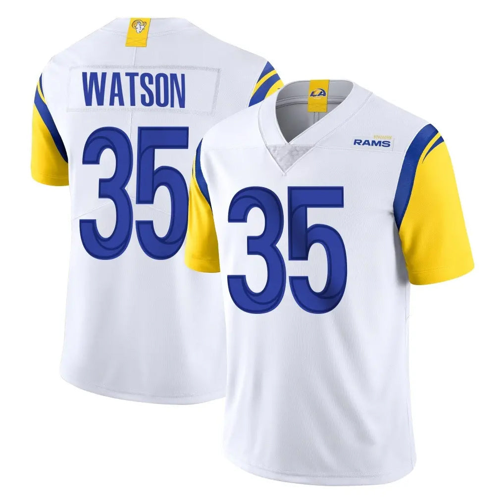 Qdoa LA.Rams #35 Jaylen Watson Player White Limited Vapor Untouchable Home Game Stitched Jerseys
