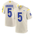 Qdoa LA.Rams #5 Kamren Kinchens Player Bone Home Game Stitched Jerseys