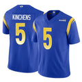 Qdoa LA.Rams #5 Kamren Kinchens Player Royal Limited Vapor F.U.S.E. Home Game Stitched Jerseys