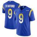 Qdoa LA.Rams #9 Matthew Stafford Player Royal Limited Vapor Untouchable Home Game Stitched Jerseys