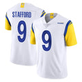 Qdoa LA.Rams #9 Matthew Stafford Player White Limited Vapor Untouchable Home Game Stitched Jerseys
