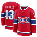 Qdoa M.Canadiens #13 Cole Caufield Red Home Premium Jerseys