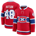 Qdoa M.Canadiens #48 Lane Hutson Red Home Premium Jerseys