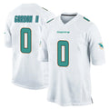 Qdoa M.Dolphins #0 Ollie Gordon II Player White Home Game Stitched Jerseys