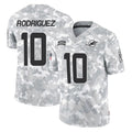 Qdoa M.Dolphins #10 Jacob Rodriguez Player Arctic Camo Salute To Service Limited Game Stitched Jerseys