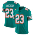 Qdoa M.Dolphins #23 Zayne Anderson Player Aqua Limited Alternate Vapor Untouchable Home Game Stitched Jerseys
