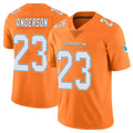 Qdoa M.Dolphins #23 Zayne Anderson Player Orange Limited Home Game Stitched Jerseys