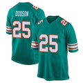 Qdoa M.Dolphins #25 Tyrel Dodson Player Aqua Alternate Home Game Stitched Jerseys